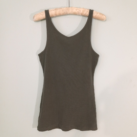 James Perse Ribbed Tank Top | Size 3 - Picture 3 of 4